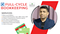 do accounting, bookkeeping using quickbooks online, xero