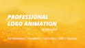 make simple and professional logo animation