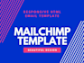 create responsive email template, mailchimp template