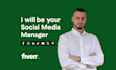 be your social media manager and content creator