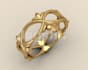 do 3d modeling, rendering the jewellery