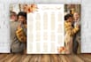 seating chart, floor decal and backdrops for your party