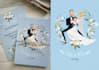 create a custom illustrated wedding invitation