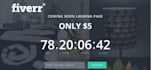 create coming soon landing page with countdown