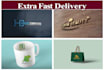 do modern minimalist professional logo design for your business