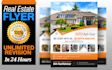 design professional real estate flyers, brochures,  posters