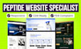 build fda compliant peptide website, research peptide store using woocommerce