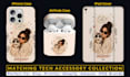 design premium iphone case for print on demand