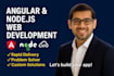 develop and fix angular and node js web applications