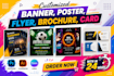 design amazing flyer with in 24 hours