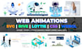 create lottie, rive, HTML5, svg animations