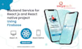 make android ios app with flutter and react