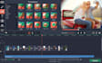 do animation photo slideshow and charming wedding video editing