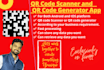 create qr code generator and qr code scanner app for android IOS