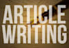write an original article for your website or blog