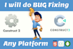fix or update your construct 2 or 3 games