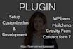 customize contact form 7, gravity form, wpforms, mailchimp