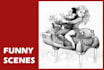 draw an awesome funny scene