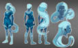 draw your comic character model sheet