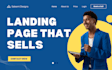 design a wordpress landing page