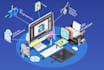 create professional website banner design and website header
