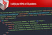 fix your HTML or css problems