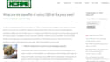 write a cbd article that sells