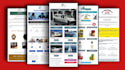 design editable responsive mailchimp email template,news letter,welcome template