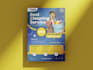 create a professional flyer and brochure design in indesign