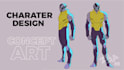create character desings and conceptual art