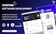 develop complete custom software, web application or saas