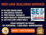 do 10,000 safe powerful SEO link building