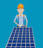 personalize this solar panel company commercial