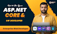 create database driven website with asp net core mvc, dot net