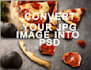 convert your jpg image into psd