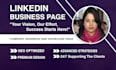 create linkedin business page