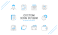 design unique, vector, custom, flat icon within 24 hours