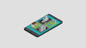 create clean icon animation