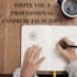 write your video commercial
