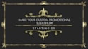 make custom promotional video photo slideshow