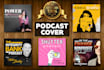 design a professional podcast cover art