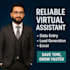be your reliable virtual assistant for data entry, web research and admin tasks