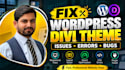 fix wordpress divi theme website issues errors bugs