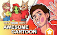 design awesome cartoons, mascots, and illustrations for you