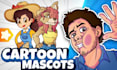 design custom cartoon characters, mascots and illustrations