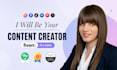 be your professional  social media marketing manager