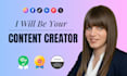 be your professional  social media marketing manager