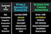 do HTML5 animated banner or canvas
