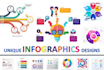 design professional infographic flowchart and process diagram