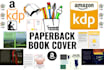design an amazon KDP paperback book cover